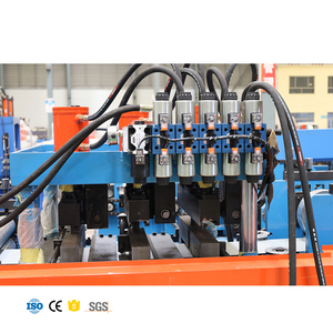 Tự động nhanh chóng thay đổi khung thép kênh đụ<span class=keywords><strong>c</strong></span> lỗ <span class=keywords><strong>C</strong></span> <span class=keywords><strong>Z</strong></span> U xà gồ làm cuộn tạo thành máy - Product Image 6