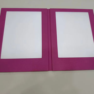 Porta Menús de Cuero Personalizado con Luz LED, Menú Iluminado de Doble Página, Cubierta de Menú con LED para Bar, Club, Restaurante - Product Image 1