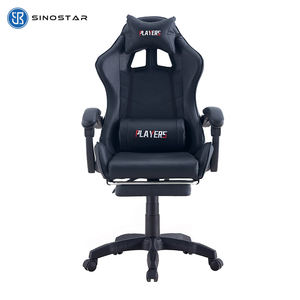 Sedia da <span class=keywords><strong>Gaming</strong></span> Ergonomica con Schienale Alto, Reclinabile, in Pelle, Girevole, con Braccioli Regolabili per Ufficio e PC - Product Image 4