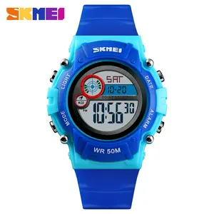 SKMEI 1477 Fashion Kids Digital Sport Watch Rubber Strap Wristwatches Children Students Watches Accessories