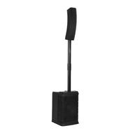 Enceinte colonne DJ haute performance avec DSP et fonction TWS intégrés, système robuste et intégré pour les banquets d'église et les spectacles en direct mobiles