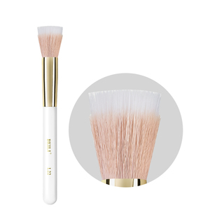 Professional Small Stippling Brush Two-tone Gradient Bristles Makeup Brush Single Cosmetic Brush For Cream Blush Highlighter - Product Image 1
