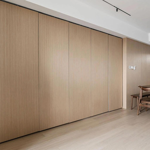 Portes pliantes mobiles et cloisons pour hôtel, restaurant, salle de conférence, salle de banquet - Design moderne en métal/bois - Product Image 1