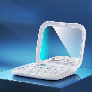 ROCK ที่นิยมมัลติฟังก์ชั่ชาร์จสายชุดกล่องเก็บที่มีกระจก - Product Image 2