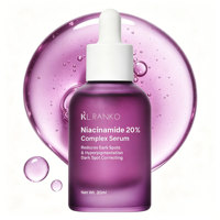Sérum Visage Personnalisé OEM 20% Niacinamide Anti-Taches Acide Tranexamique (TXA) et Glutathion pour Peau de Verre – Produits de Soin