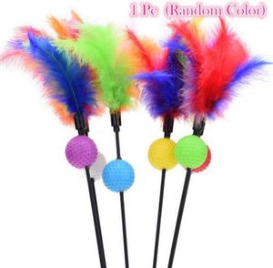 New Long 64CM Premium Spring With Bell <b>Cat</b> Wand <b>Interactive</b> <b>Cat</b> Teasing Stick <b>Toys</b> With Feather Tease <b>Cat</b> and Kitty - Product Image 3