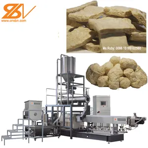 600kg/h Fully automatic soya bean meat soya protein extrusion food making machine