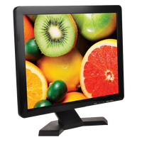Étui en plastique Moniteur CCTV TFT LED 15 pouces BNC Moniteur de test CCTV avec rétroéclairage LED