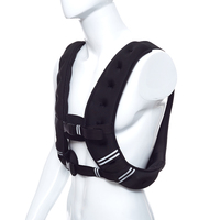 Gilet lesté réglable pour femmes et hommes, pour la salle de sport, la course à pied, l'entraînement physique, avec du sable de fer pour l'entraînement musculaire