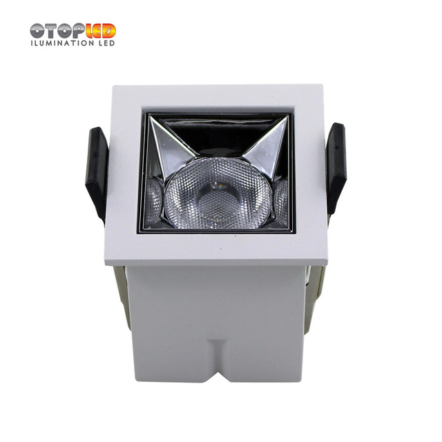 3W Mini Led Spotlight  square  Recessed  Led Linear Spot Project Small Downlight