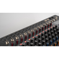 KV-1203D Mixeur audio USB sans fil professionnel 12 canaux avec réverbération intégrée, boutons personnalisables en alliage métallique pour utilisation à domicile, sur scène et en direct
