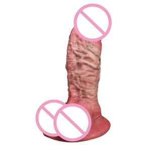 Real Penis Textured Silicone Realistic <b>Dildo</b> Dual Hardness Silicone <b>Dildo</b> for Women Vagina Masturbation <b>Dildos</b> for Women - Product Image 4