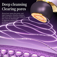 Appareil de beauté pour les yeux, appareil de beauté pour usage domestique, lumière colorée, refroidissement, chauffage, microcourant, massage, rajeunissement de la peau, USB