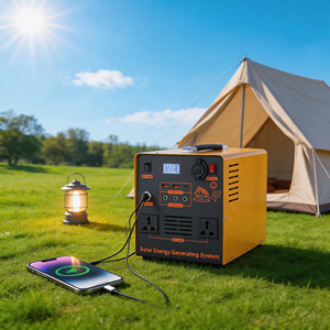 Estación <span class=keywords><strong>El</strong></span>éctrica Portátil <span class=keywords><strong>de</strong></span> 1000W, Generador Solar <span class=keywords><strong>de</strong></span> 12V 100Ah <span class=keywords><strong>para</strong></span> Acampar al Aire Libre, Autocaravanas, Emergencias en <span class=keywords><strong>el</strong></span> Hogar - Product Image 1