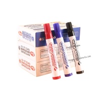 Marqueur effaçable pour tableau blanc, grande capacité, rouge, bleu, noir, pour enseignant, facile à effacer, pour tableau de dessin, modèle en boîte