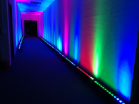 Moer IP65 mur rondelle 14x18w 6in1 RGBWA + UV led barre lumineuse