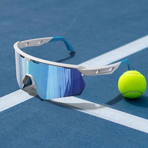 Gafas de Sol Deportivas Unisex con Marco Grande TR90, Logotipo Personalizado, UV400, Espejo, Antiácido, Semi-Sin Montura, para Senderismo, Ciclismo y Actividades al Aire Libre - Product Image 5