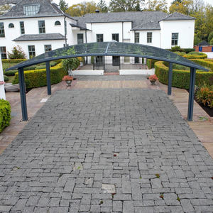 Tente de garage en polycarbonate imperméable avec cadre en métal pour parking extérieur - Product Image 1