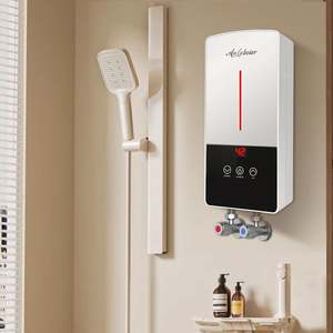 Ducha eléctrica vendida por el fabricante con pantalla LED para uso doméstico certificada con carcasa de plástico CB CE - Product Image 6