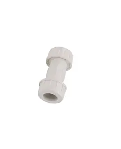 Wholesale custom size adjustable PIPE FITTING PVC PLASTIC COMPRESSION COUPLING WITH O-RING