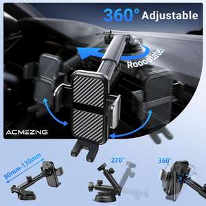 Support universel rotatif à 360 degrés pour <span class=keywords><strong>pare</strong></span>-<span class=keywords><strong>brise</strong></span> de tableau de bord de voiture, pour téléphone portable - Product Image 4