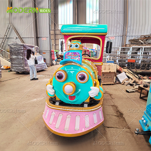 รถไฟเที่ยวชมสถานที่ท่องเที่ยวสำหรับขาย รถไฟไร้รางสำหรับนักท่องเที่ยว รถไฟกลางแจ้งคุณภาพสูงขนาดใหญ่แบบใหม่ที่ปรับแต่งได้ - Product Image 3