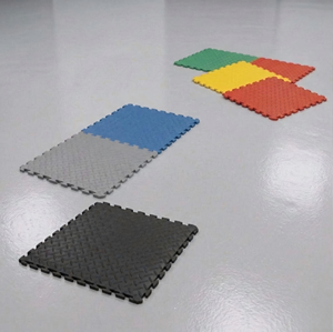 Planches de sol modulaires en vinyle ignifuge de qualité supérieure de 7 mm pour zone de production en ligne continue en usine - Product Image 2