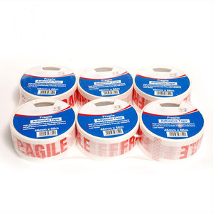 Cinta Adhesiva de Embalaje de un Solo Lado, Sensible a la Presión, Impermeable, de Material BOPP, con Logotipo Personalizado Impreso, para Sellado de Cajas - Product Image 1