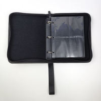 Classeur d'album 4 pochettes en cuir PU de haute qualité pour cartes MTG, CTG, sportives, de basket-ball, et protège-cartes de collection