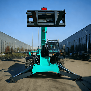 Empilhadeira Telehandler de Alta Capacidade 3t 4t 4.5t com Altura de Elevação de 7.4m 9m 12m 14m 18m Aprovada pela CE - Product Image 2