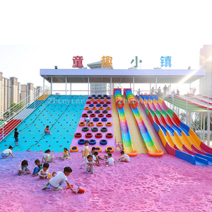 Soluzione Completa per Parco Giochi in Plastica: Sliding <span class=keywords><strong>World</strong></span> Combina Arrampicata, Scivolo e Attività di Osservazione, Struttura Singola per 30 Persone - Product Image 5