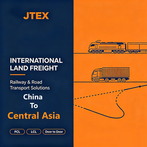 Service professionnel de transport routier de la Chine vers l'Asie centrale FCL LCL, transport ferroviaire et routier porte-à-porte - Product Image 1