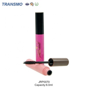 Tube de mascara transparent coloré de 6 ml, vente en gros, tube de mascara violet de 6 ml, tube de mascara vide personnalisé avec brosse - Product Image 5