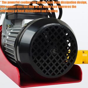 Treuil électrique miniature Pa500 personnalisé de 150 kg, largement utilisé, treuil électrique de 500 kg mobile avec dispositif de limitation - Product Image 4