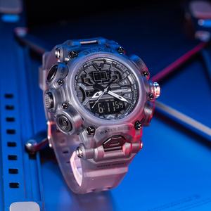 SMAEL 8053 Nuevo Diseño Reloj Deportivo Impermeable Jam Tangan Reloj de Doble Movimiento Venta al por Mayor - Product Image 3