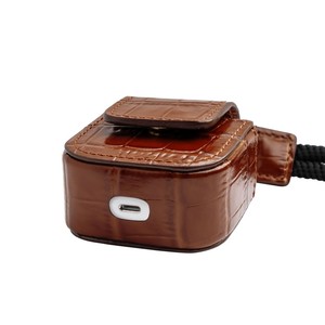Estuche/cubierta protectora para auriculares Bluetooth de cuero PU nuevo y personalizado, estuche para auriculares Bluetooth inalámbricos/caja de almacenamiento. - Product Image 5