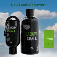 Craie liquide sportive antidérapante en poudre de carbonate de magnésium à séchage rapide et sans poussière pour l'escalade, l'haltérophilie, la gymnastique et la pole dance