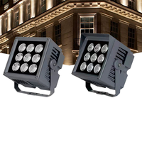 Projecteur LED étanche IP65, antirouille, en fonte, à angle étroit, 20W 50W, éclairage de façade LED pour mur de jardin