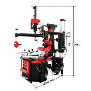 Démonte-pneus automatique Chian avec équilibreuse de roues intégrée et élévateur, force de levage 3000 kg, gamme de roues 14"-26" - Product Image 2