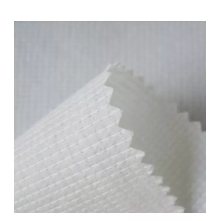 Multiple Design Styles Waterproof Mattress Protector Fabric 100% Recycle Polyester Yellow Knitted Fabric for Mattress