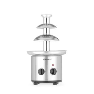 HENDI Fontana di Cioccolato a 3 Livelli 230V/46W, Display da Tavolo, Diametro 215mm, Altezza 375mm - Product Image 1