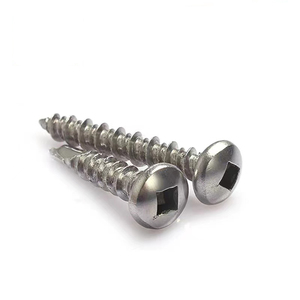 Viti Autofilettanti Personalizzate in Acciaio Inox 304 316 con Testa Tonda Quadrata per <span class=keywords><strong>Legno</strong></span> e Metallo - Product Image 2