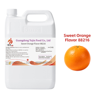 Arôme liquide d'orange douce soluble dans l'eau de qualité alimentaire pour la production de jus, de boissons gazeuses, de sirops et de boissons - Guangdong