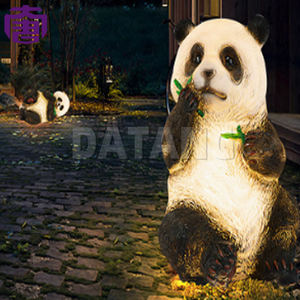 Lámparas LED con Forma de Panda para Jardín y Decoración Navideña con Iluminación de Paisaje - Product Image 1