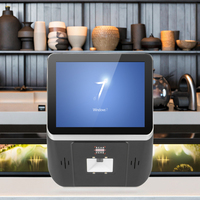 Vérificateur de prix Windows Android 8 pouces Newland Barcode Scanner pour restaurant supermarché OEM Caisse enregistreuse POS pour petits marchés
