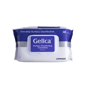 Toallitas antibacterianas <span class=keywords><strong>Amonio</strong></span> Cuaternario Tejidos antisépticos Toallitas desinfectantes Bolsas Toallitas desinfectantes para manos sin Alacohol - Product Image 3