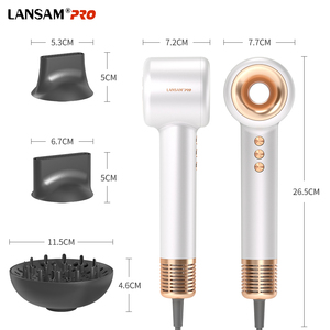 ไดร์เป่าผม BLDC แบบไอออนิกความเร็วสูงสำหรับร้านเสริมสวยมืออาชีพมอเตอร์ไร้แปรงถ่านออกแบบได้ตามต้องการสำหรับโรงแรมกลางแจ้ง - Product Image 5