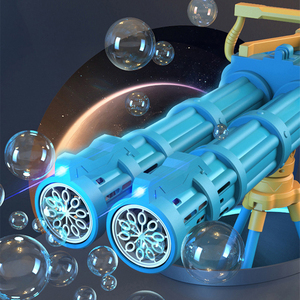 Machine à bulles de tir en plein air d'été, jouets pour enfants, entièrement automatique <span class=keywords><strong>sur</strong></span> le support d'<span class=keywords><strong>eau</strong></span>, double canon Gatling bubble gun - Product Image 4