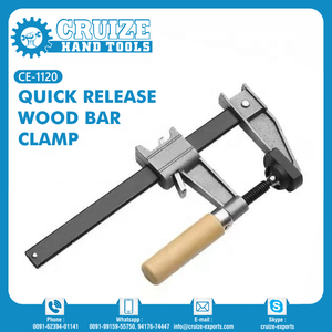CRUIZE CE-1120 Outils à main en acier de qualité industrielle, pince à bois à dégagement rapide - Product Image 2