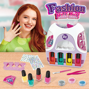 Ensemble de séchoir à ongles AiJH Fashion, cadeau de fête, poudre à ongles lavable, accessoires pour filles, vernis à ongles électrique, jouets pour enfants - Product Image 3